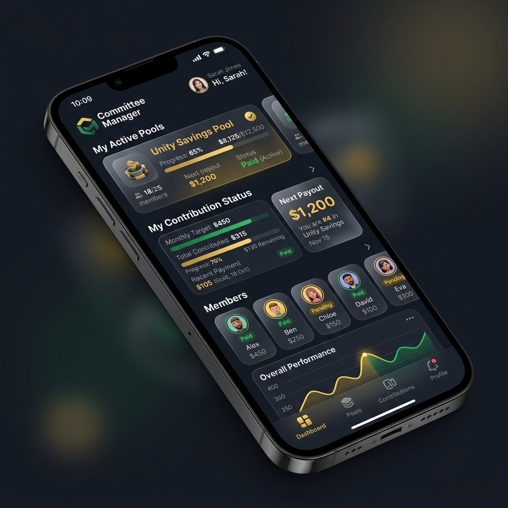 Committee Manager — Digital Rotating Savings App