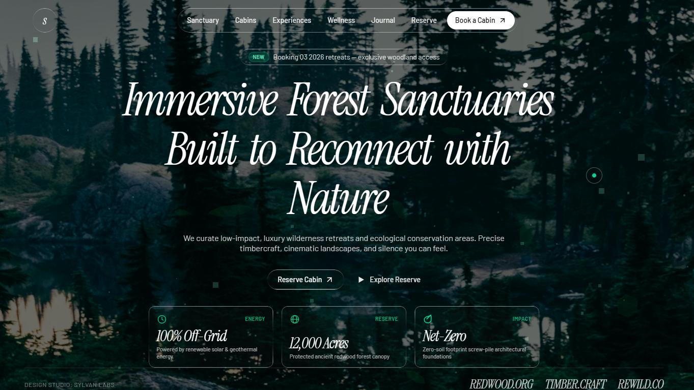 Verdant — An Immersive Forest Experience